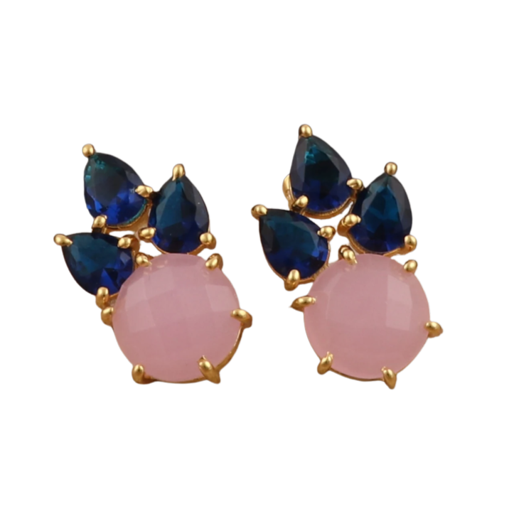 Multi Gemstone Studs (SS050)