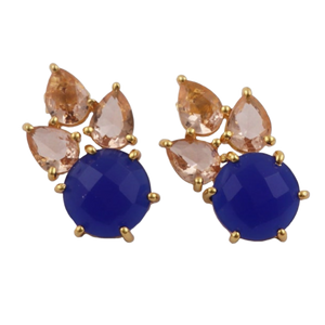 Multi Gemstone Studs (SS048)