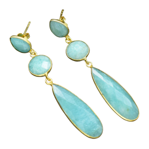 Gemstone Teardrops (SS059)