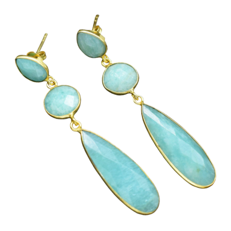 Gemstone Teardrops (SS059)